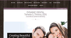 Desktop Screenshot of dynamic-dental.com